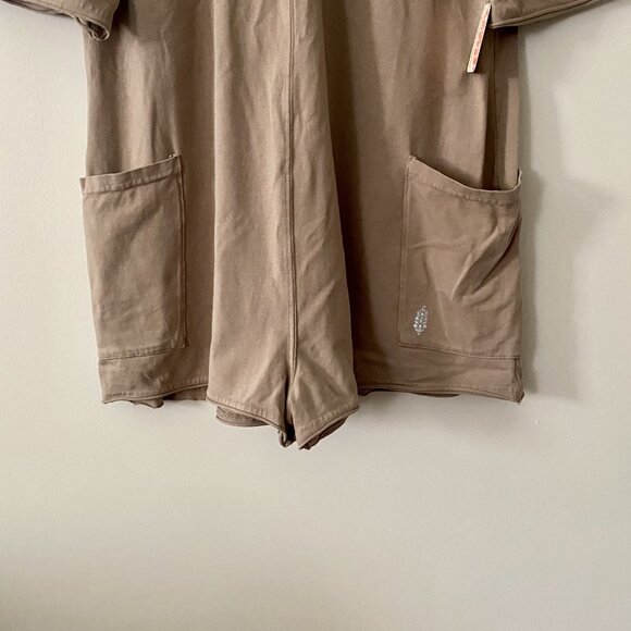 Free People Movement Hot Shot Tee Romper NWT - Picture 7 of 8